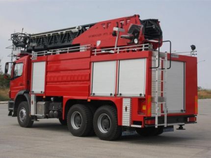 Hydraulic Ladder Fire Truck